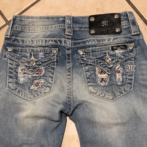 MISS ME Mid-Rise Cuffed Capri size 25 - Picture 2 of 12